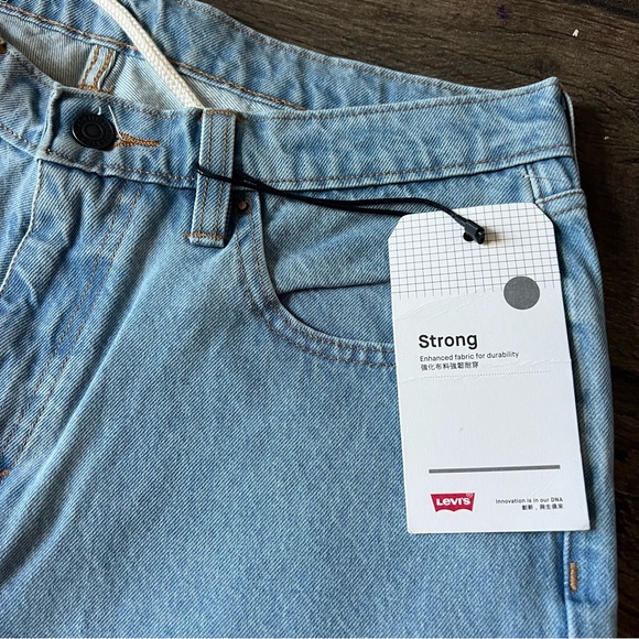 Levi's Men's Skateboarding Super Baggy Jeans Blue Wash Size 31x34 - Picture 4 of 8